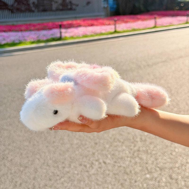 Mignon Dragon Volant Peluche Kawaii Dinosaure Animal en Peluche Doux Peluche Poupée Cadeau Enfants Anniversaire Décor Noël about 25cm