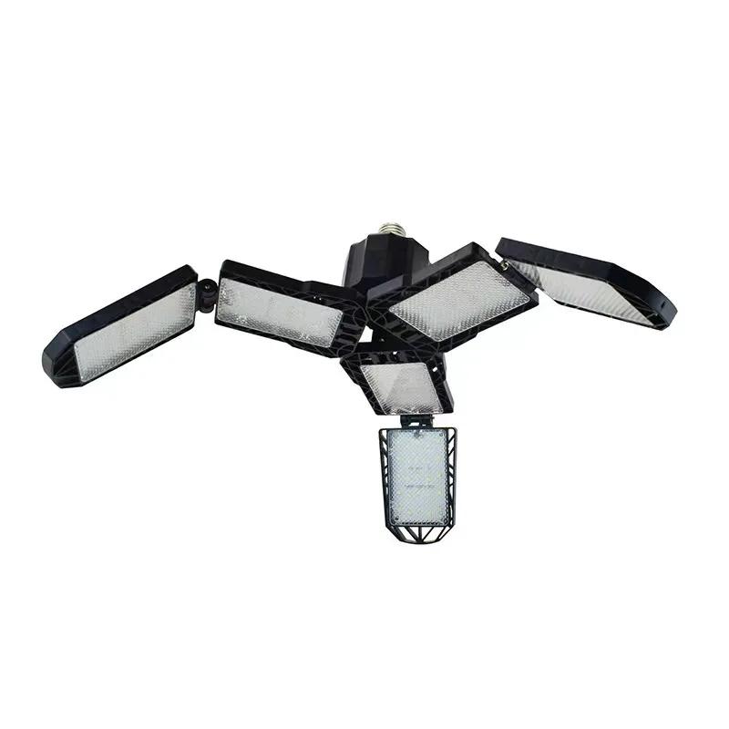 18000LM 150W Faltbare LED-Birnen E27 Garagenlicht Verstellbar Mehrpanel Markt Geschäft Deckenleuchte Für Werkstatt Lagerbeleuchtung