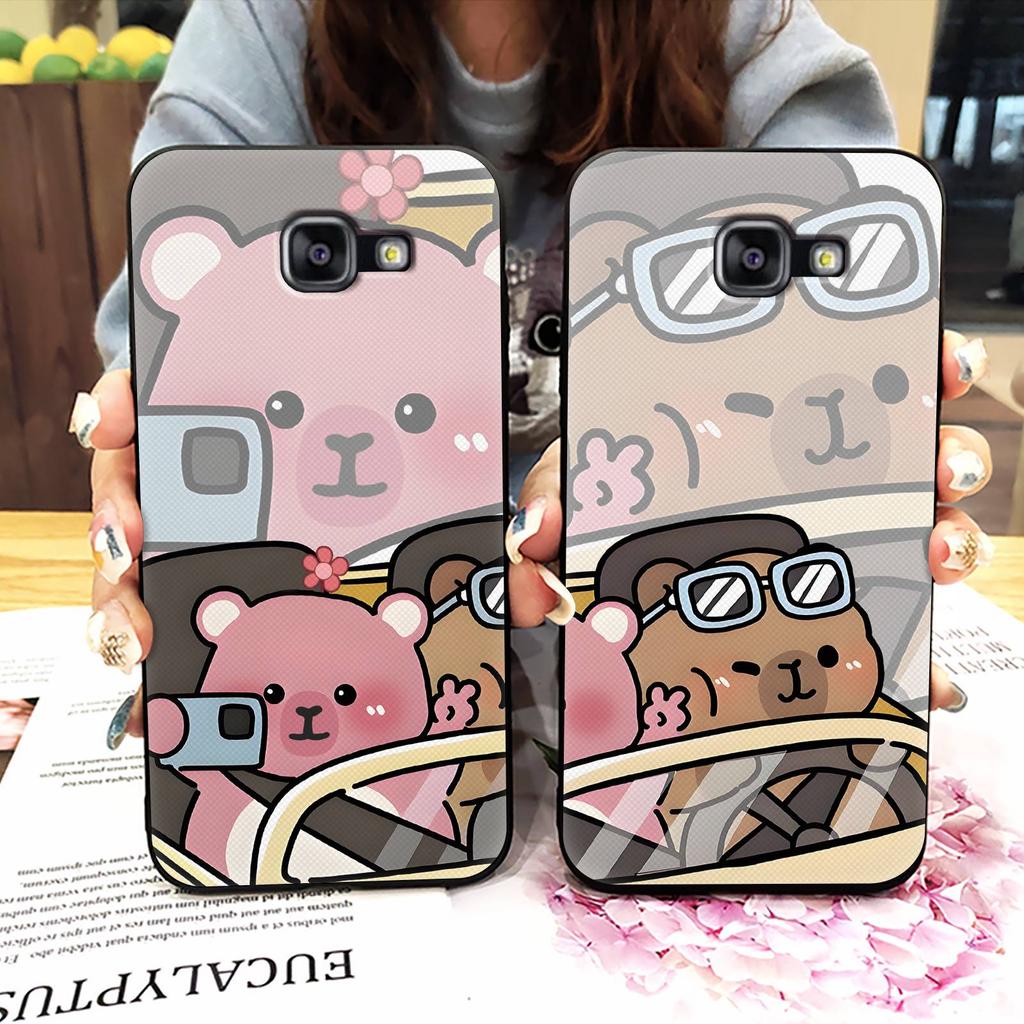 Dirt-resistant Full Wrap Phone Case For Samsung Galaxy A510/A5 2016/SM-A510F Cartoon Cute Anti-dust Protective Silicone