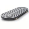 Dark Grey Diatomite Coaster Wooden Feet Absorbent Diatomite Sink Tray  Countertop Organizer