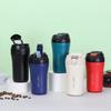 Simple Double Drink Coffee Cup Thickened Vacuum 304 Stainless Steel Thermos Cup Fashionable Business Car Gift Cup