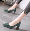 Women's Fashion Black Elegant High Heels 2025 Summer New Party Women's Office Comfortable Soft Soled Shoes Zapatillas De Mujer