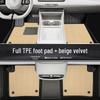 MG6 TPE Full Coverage Floor Mat Set: Driver's Seat, Upper Layer, Carpet, Trunk Mat, 26-Piece.