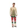 Christmas Print Family Outfit Long Sleeve Top + Pants Set Family Outfit