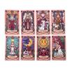 12*7cm Joyful Journey Tarot with Guidebook for Beginners Rider-waite System Cartoon Cute Tarot Deck 78 Pcs Cards