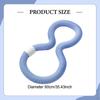 Fitness Hoop Abdomen Circle Accessories Exercise Equipment Weighted Spring