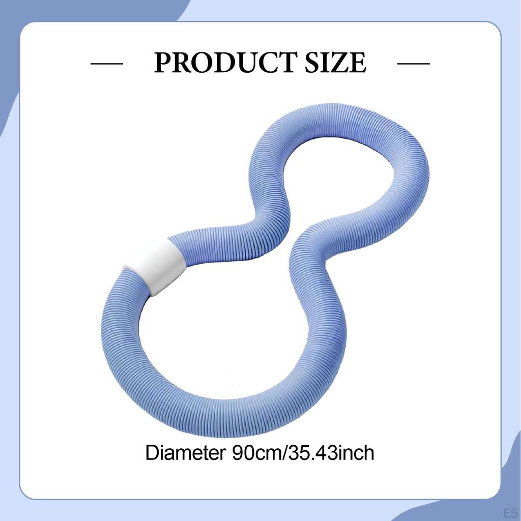 Fitness Hoop Abdomen Circle Accessories Exercise Equipment Weighted Spring