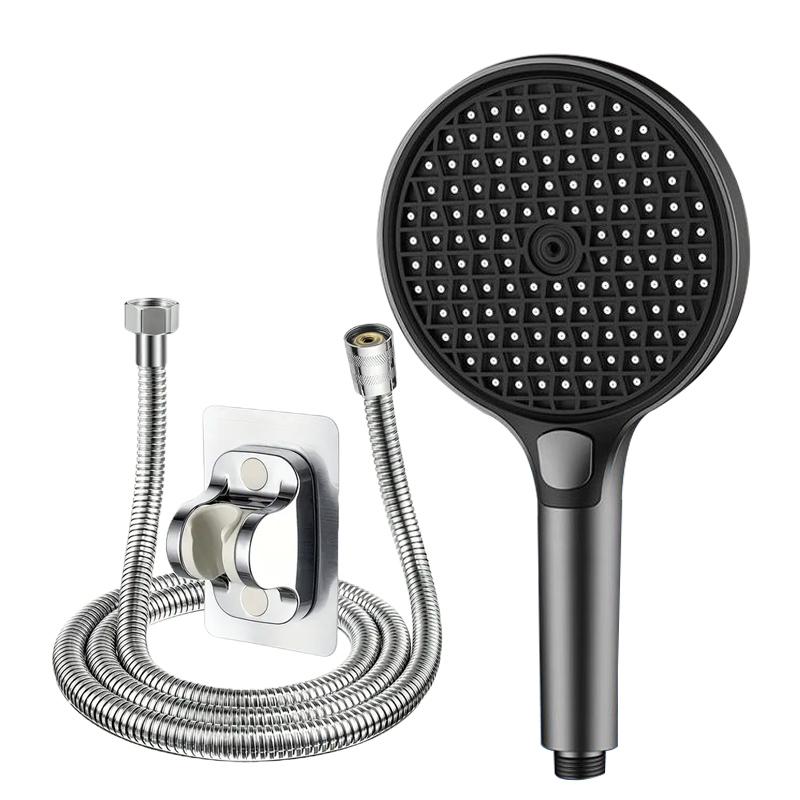 15cm Large Panel Boost Filter Shower Head Three-speed Home Bathroom Large Water Flow Shower Filter Shower Set
