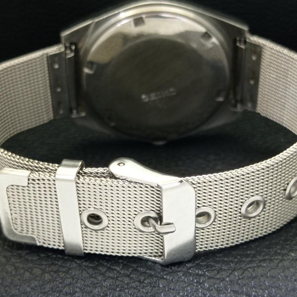 VINTAGE JAPAN SEIKO 5 AUTOMATIC 6309A MENS RED COLOR DIAL WATCH A500842-5 R154-a500842