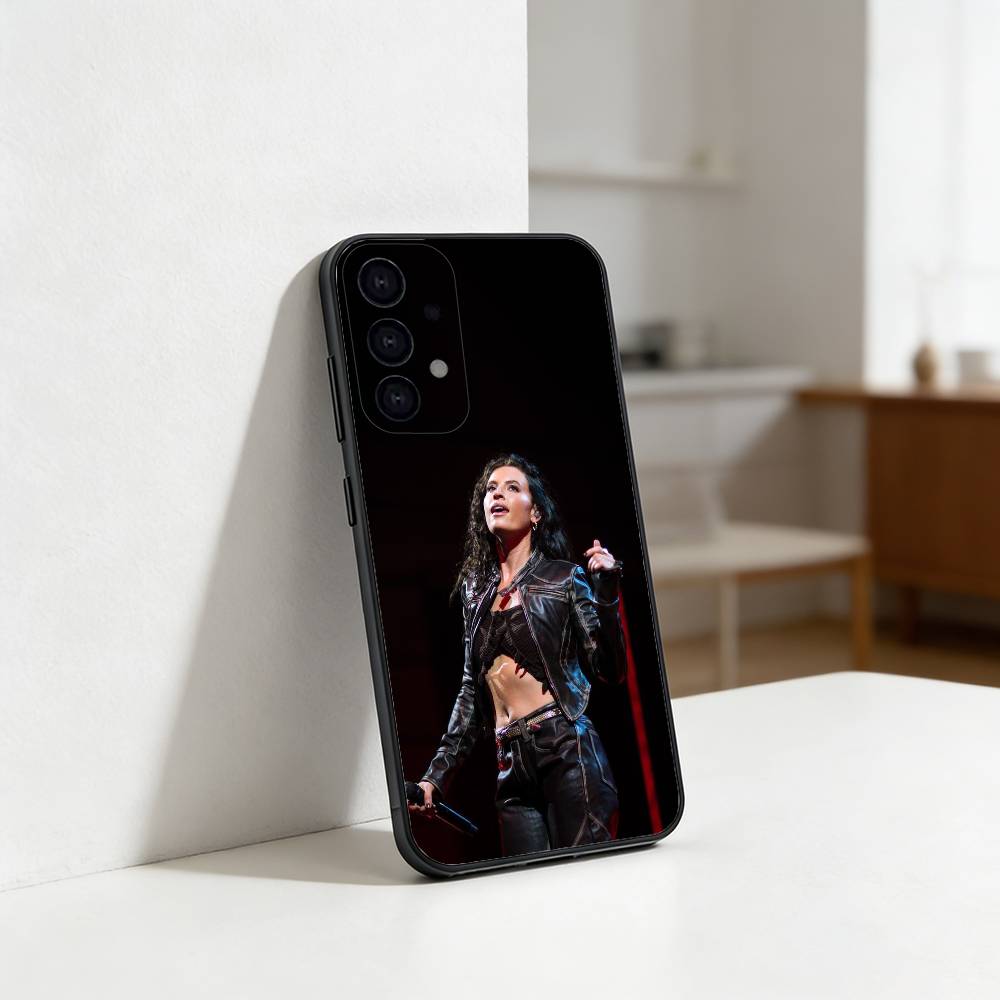 Singer Cari Fletcher Phone Case For Samsung S25,24,23,22,30,21,10,9,Ultra,Plus,Lite Soft Black Case