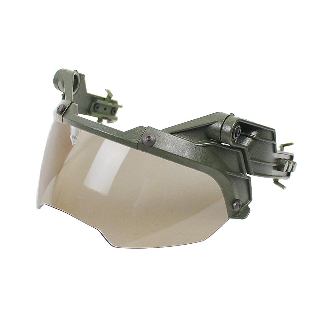 BOOIU Adjustable Tactical Helmet Guide OP Goggles Detachable FAST MICH Helmet Anti Fog and Anti Riot OP CS Protective Goggles