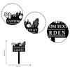 Custom Metal Garden Marker with Posts, Personalized Veggie Stake, Handmade Signage, Grandma Gift, Custom Sign, Wall Art