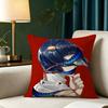 J-JOJOs B-Bruno B-Bucciarati Square Double-Sided printed Pillow Case Bedroom Bedside Pillow Sofa Cushion Cover
