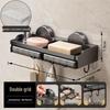 cmaos Suction Cup Double Soap Dish