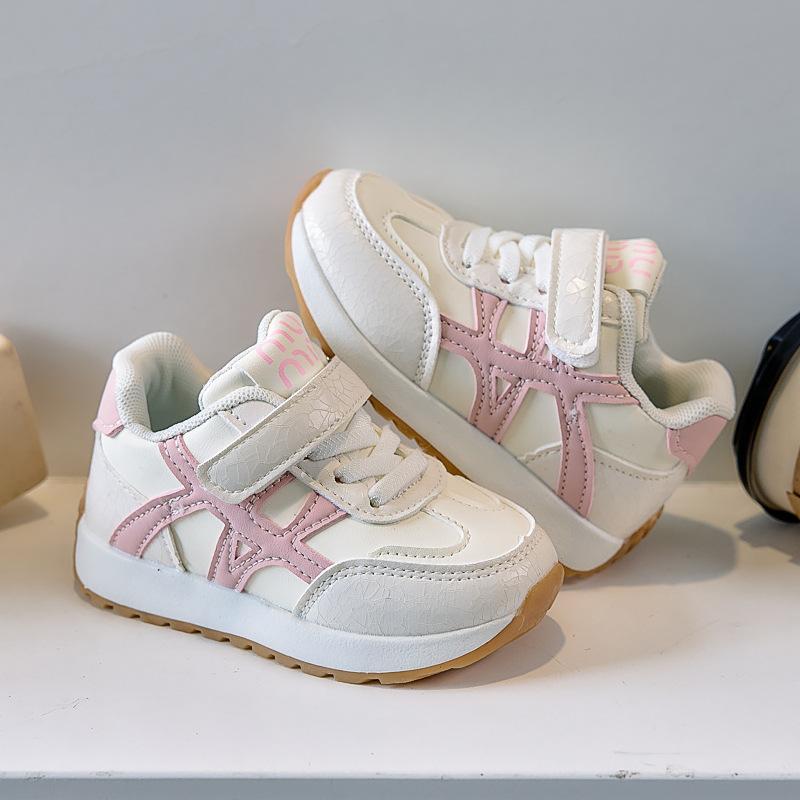 Children's Forrest Gump shoes 2025 autumn new boys' sports shoes non-slip breathable girls' shoes little white shoes baby soft sole