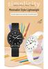 Sanda Quarzuhr Wasserdicht Leise Doppelkalender Unisex Uhr für Prüfung und Studium