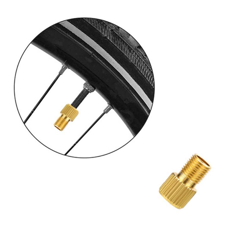 1 set de adaptor de supapă premium pentru pompa de pneuri pentru bicicletă, duză, adaptoare pentru ac, accesorii pentru dispozitiv de umflare pentru compresor de aer