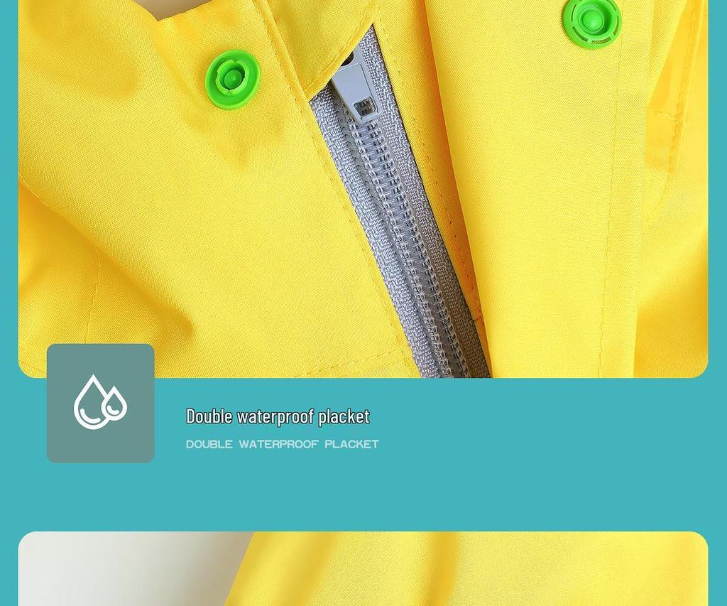 2025 Neues Wasserdichtes Ganzkörper-Regenmantel-Set für Jungen und Mädchen – Perfekt für Kindergartenkinder