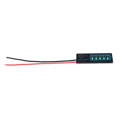 Univerzální měřič stavu baterie DC5-30V 12/24V Indikátor LED displej pro 3článkovou lithiovou a olověnou baterii
