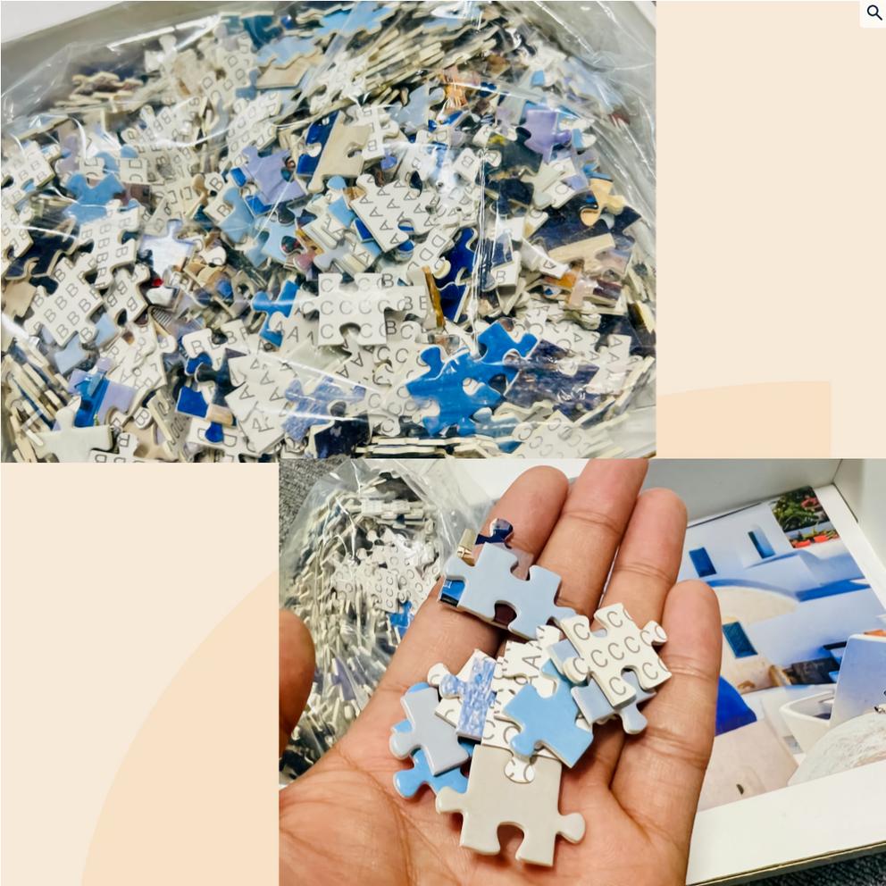 Easy Puzzle 1000-Piece Jigsaw Puzzle Collection - 27 Unique Designs