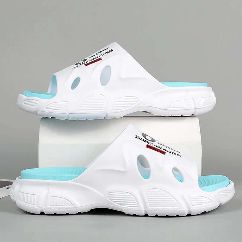 Summer Man Slippers for Men Genuine Mens Slipper Man Luxury 2024 Slides Shoes Men Original Men's Slide Slipper Flip Flop Slipers