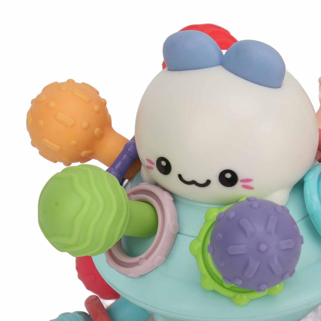 Jormftte Baby Sensory Toy, Silicone Teething Ball, Tactile Training Toy, 156g, Safe & Non-Toxic