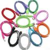 3m 1m 2m Nylon Braided Micro Usb Cable Charger For Android Iphone Phone Mobile