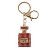 Korean Crystal Perfume Bottle Keychain - Women's Car Accessory & Bag Pendant