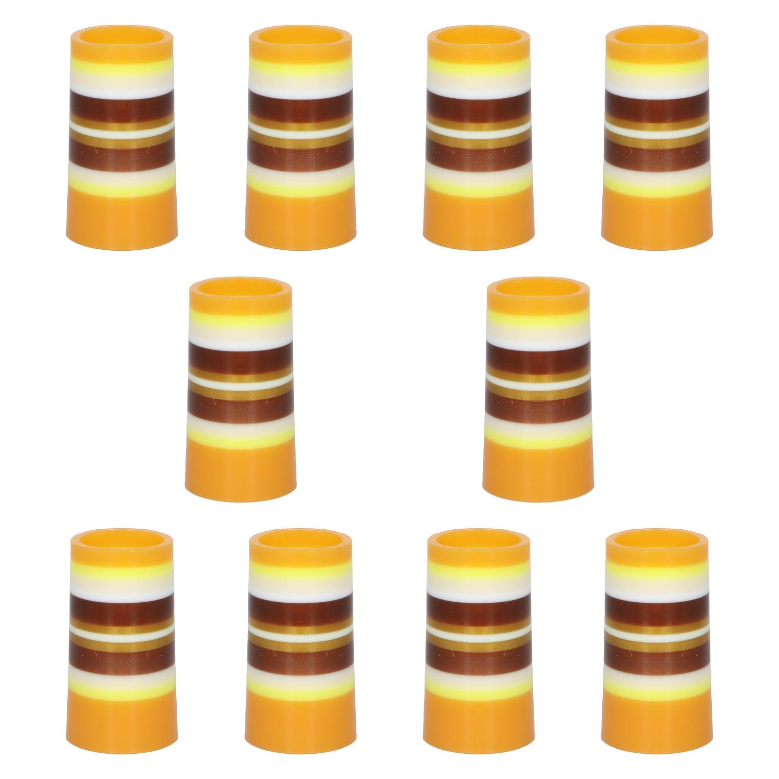 

10Pcs Golf Iron Ferrules .370 Gifts Golf Ferrules Premium Replacement End Caps for Sports Outdoor Golf Course Beginner Adults