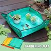 50/66/75/100cm Gardening Mat PE Transplanting Plant Waterproof Square Plant Potting Mat Thicken Foldable Garden Accessories