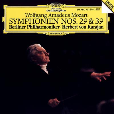 CD WOLFGANG AMADEUS MOZART, BERLINER P - Symphonien Nos. 29 & 39 4233742 Deutsche Grammo 1988 Europe Classical Used