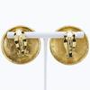 Chanel COCO Mark Earring Plated Gold 30g Women Used