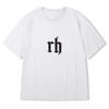 Letter Print T Shirt Korean Style Summer Short Sleeve Hip Hop High Street Gothic Tee Loose Fashion Oversized T-Shirt Clothing