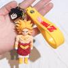 Anime  Keychain PVC Cartoon Cartoon Figure Trunks Son Goku Piccolo Buu Vegeta Figures Key Chain Keyring Bag Decor