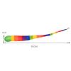 Children's Hand Throwing Ribbon Rainbow Tail Ball Parent Child Outdoor Sports Sandbag Meteor Ball Sensory Training Kid Toys