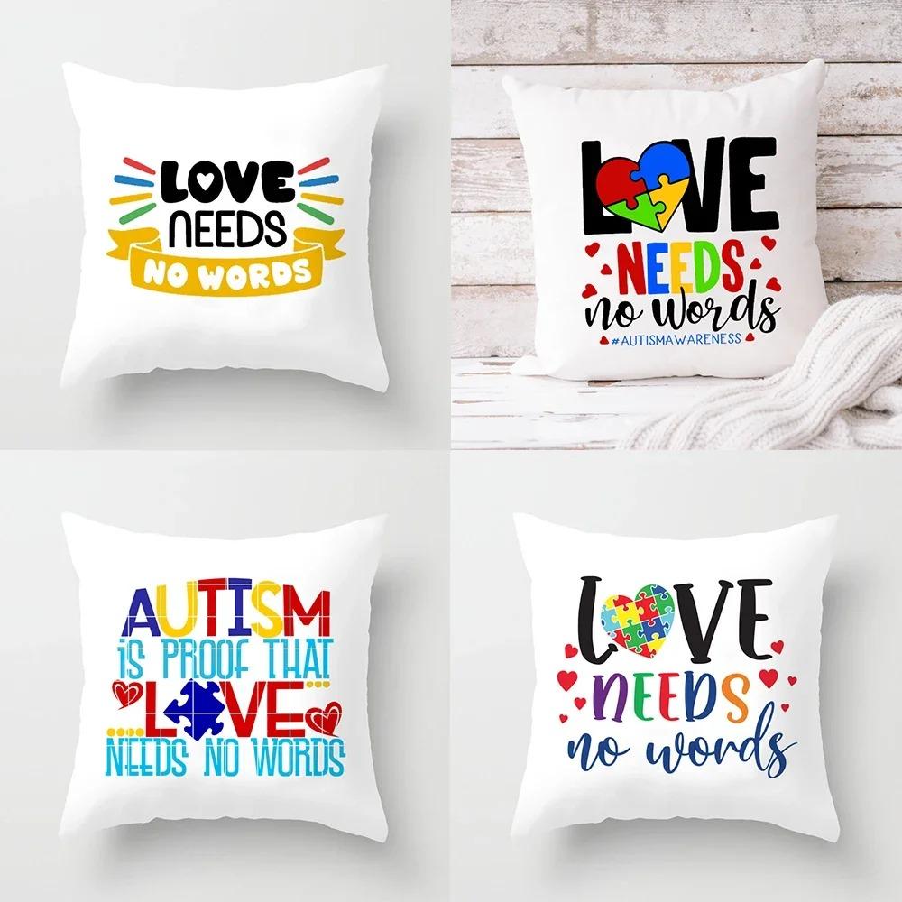 

Printed Pillowcase White Square One of The Best Gifts 40x40cm