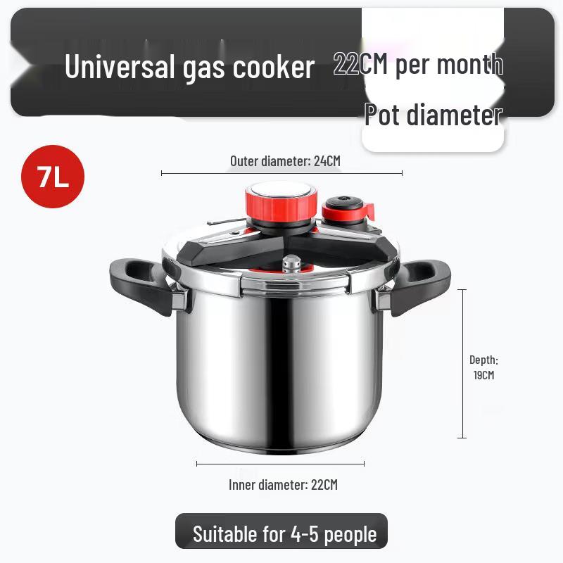 

OLOEY 304 Stainless Steel Pressure Cooker
