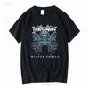 Neues beliebtes Borknagar Band Schwarzes T-Shirt Baumwolle Vollgröße TH121 vintage Gewaschen Leicht Vielseitig Streetwear