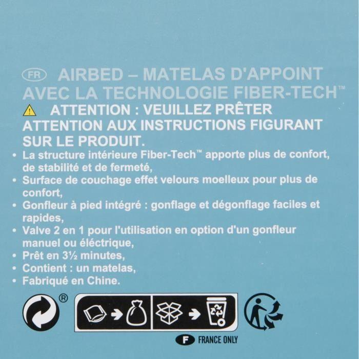 Airbed with Built-in Inflator - Intex