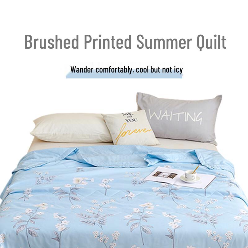 

Jie Li Ya Cooling Brushed Printed Summer Quilt 2x2.3m