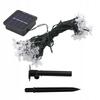 Solar Garden Lamps Set 5 Meters 20 Led Flowers Warm White Decorative