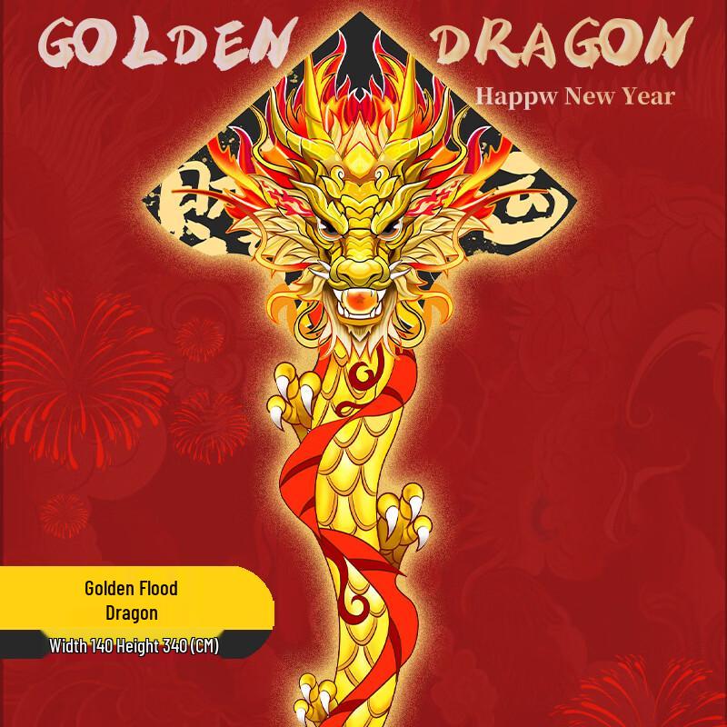 3D Dragon Kite Kite Only