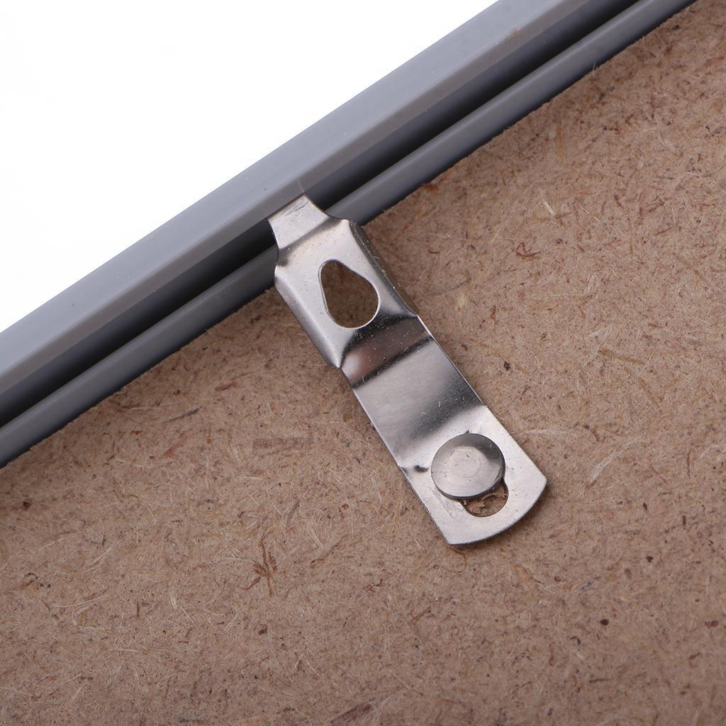 A4 Size Wooden Diploma Certificate Photo Artwork Picture Frame Silver