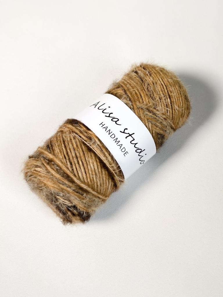 150g/roll Multi-color Spray Wool Yarn Feather Long Mink Wool Blended Yarn Handmade DIY Knitted Scarf Bag Weaving Thread