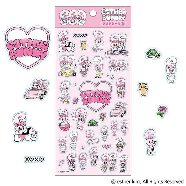

ENSKY Esther Bunny Clear Seal 2 Pieces