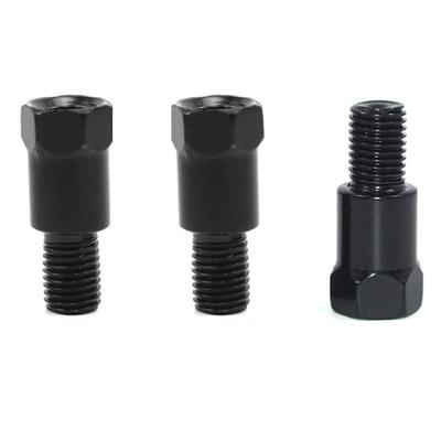 Semimo Motorradspiegel Schraubenadapter Schraubendurchmesser Umwandlung Höhenverstellung 0,4 bis 0,4 Zoll