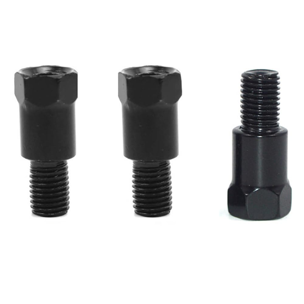 Semimo Motorcycle Mirror Screw Adapter Screw Diameter Conversion Height Adjustment 0.4 to 0.4 inches