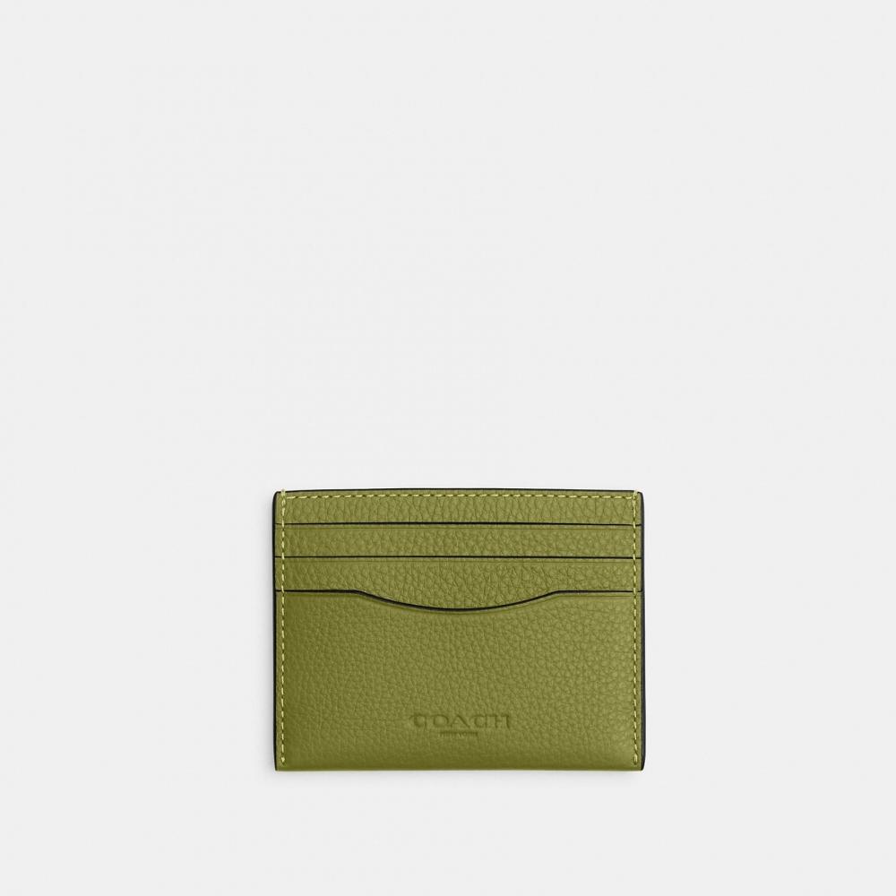 Coach Slim Id Card Case Chalk