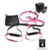 Multifunctional TRX Suspension Fitness Set with Resistance Bands and Ropes