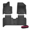 LUCKEASY Left Drive for Lynk & Co Z20/Lynk & Co 02  2025 2026 EV RWD SUV Car All-weather Floor Mat Trunk Pad Accessories Blak
